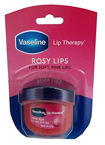 Vaseline, Rosy Lip Lips, Therapy, .25 OZ, (Pack of 3)