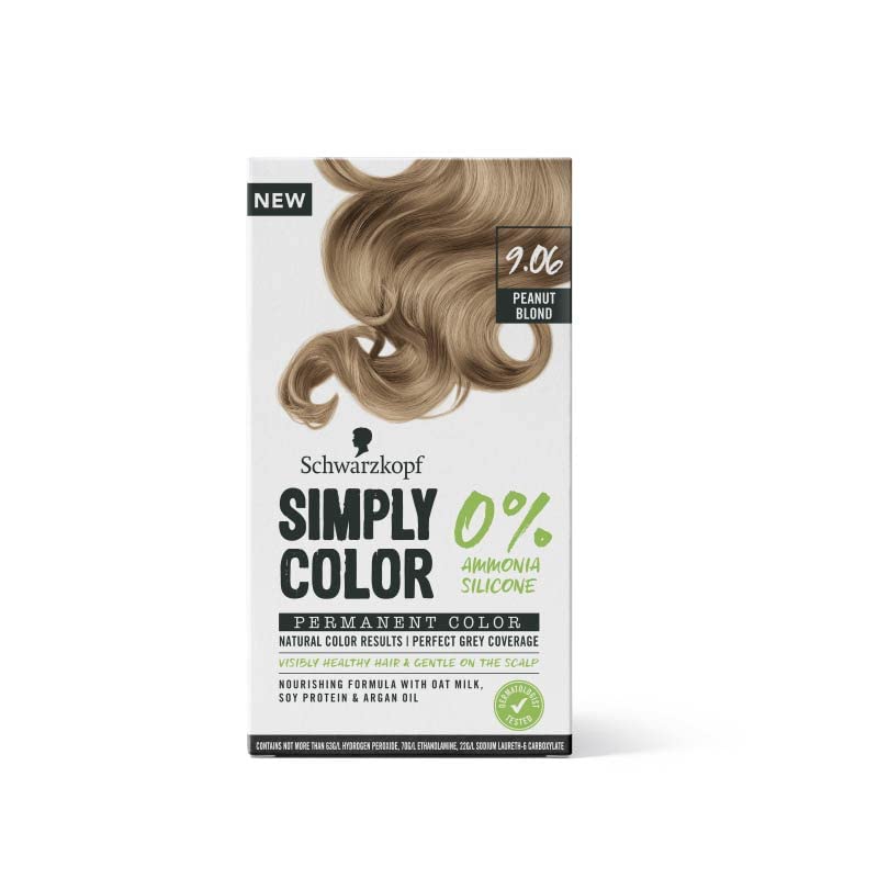 Schwarzkopf Simply Color Permanent Hair Colour 9.06 Peanut Blonde