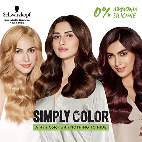 Schwarzkopf Simply Color Permanent Hair Colour 7.50 Almond Brown