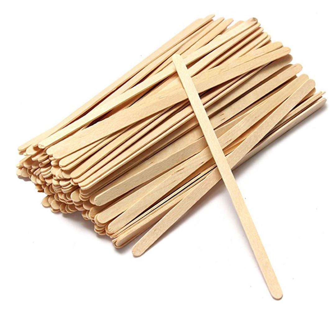 Crazy Sutra Eco-Friendly Biodegradable Disposable Wooden Stirrer Sticks 4.25 inches Pack of 500pc for Birthdays, Parties, Travel Great for Parties, Picnics and Events