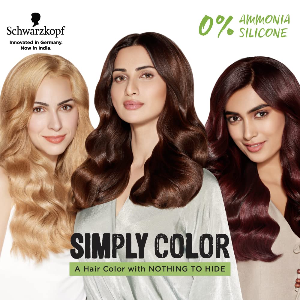 Schwarzkopf Simply Color Permanent Hair Colour 1.00 Jet Black