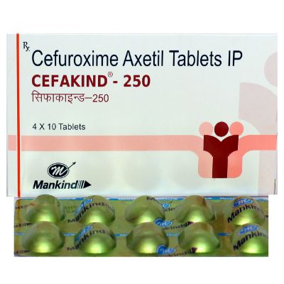 Cefakind 250 mg (30 Tablets)