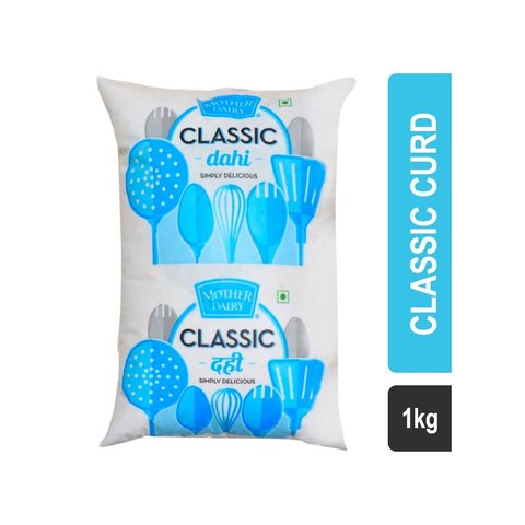 10x Mother Dairy Classic Curd - 10KG - Pack of 10