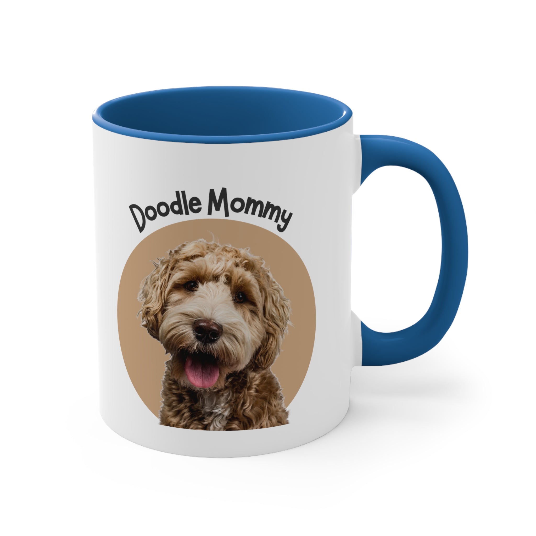 Doodle Mommy Coffee Mug, 11oz Multi Colors Classic Style