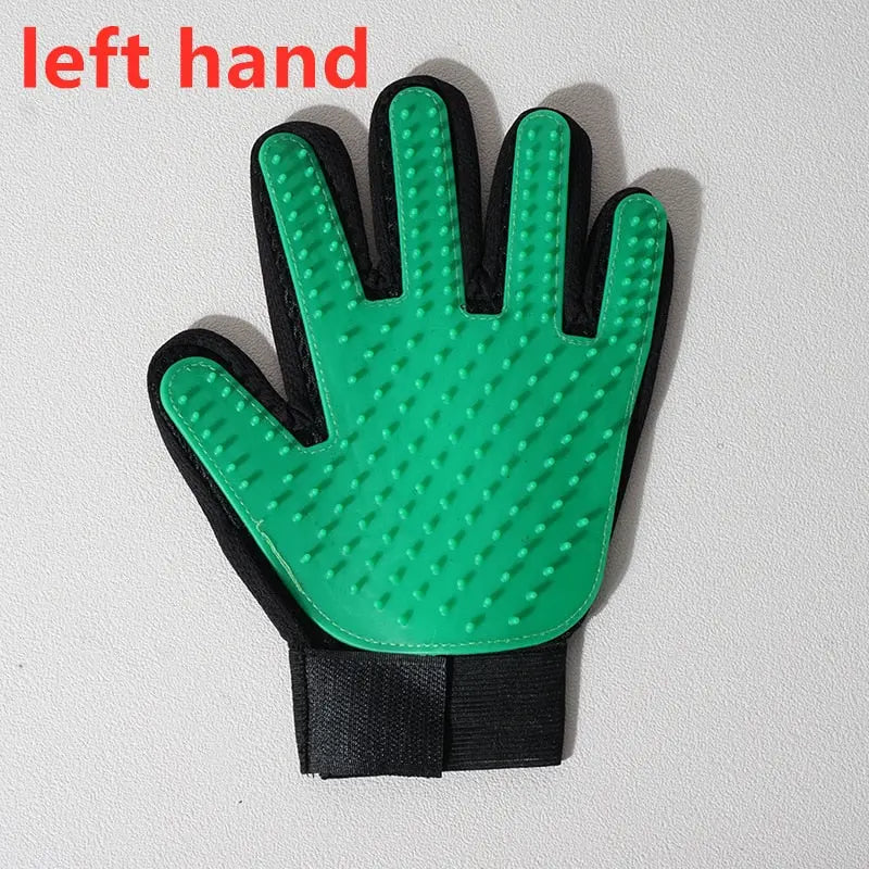 Pet Grooming Glove  for Deshedding Brush Gloves