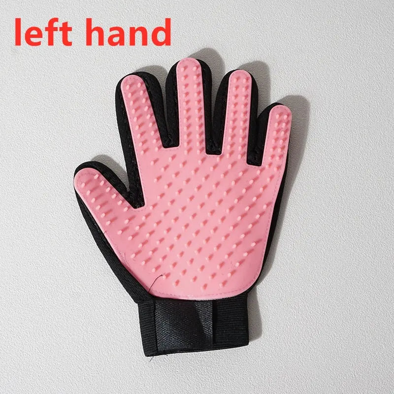 Pet Grooming Glove  for Deshedding Brush Gloves