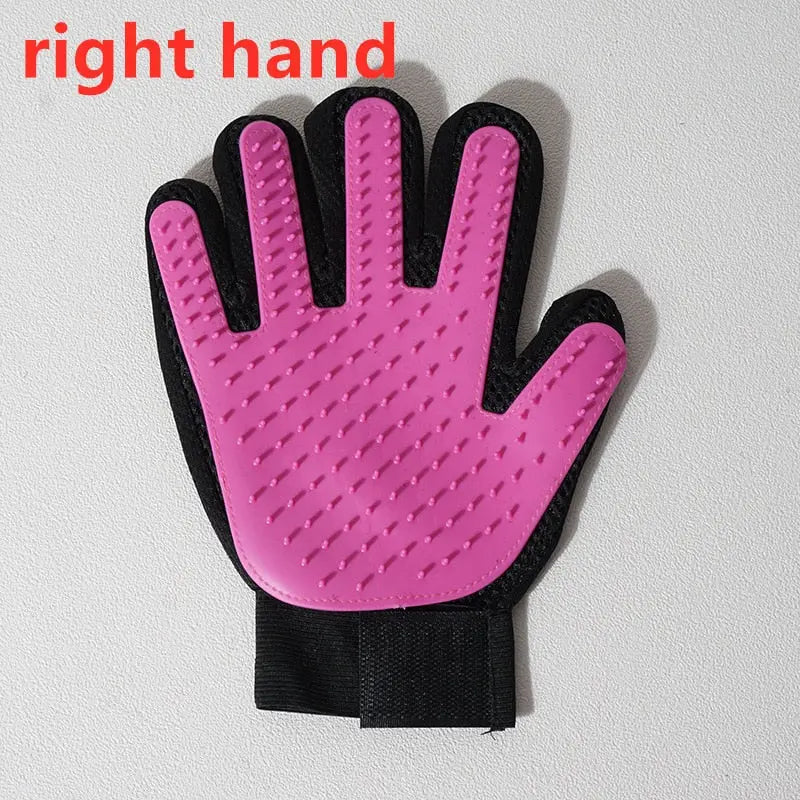 Pet Grooming Glove  for Deshedding Brush Gloves