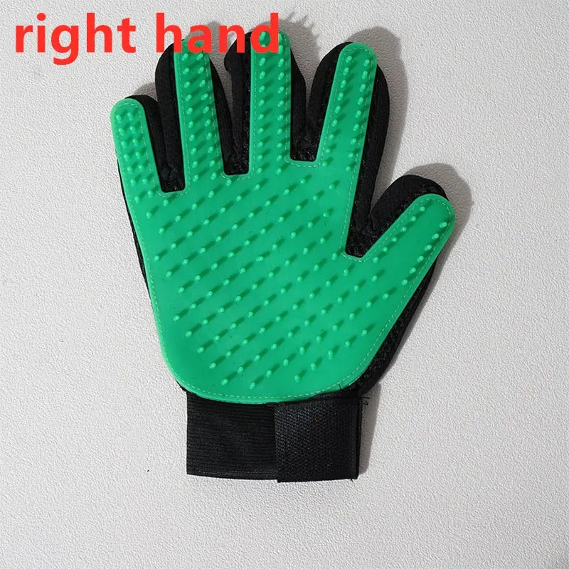 Pet Grooming Glove  for Deshedding Brush Gloves