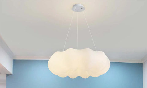 White Cream Cloud LED Pendant Ceiling Light