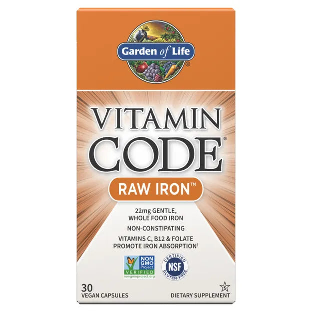 Vitamin Code Raw Iron