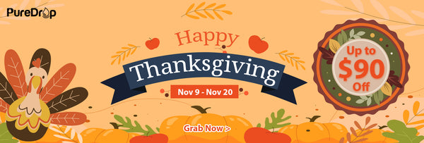 PureDrop Thanksgiving Sale