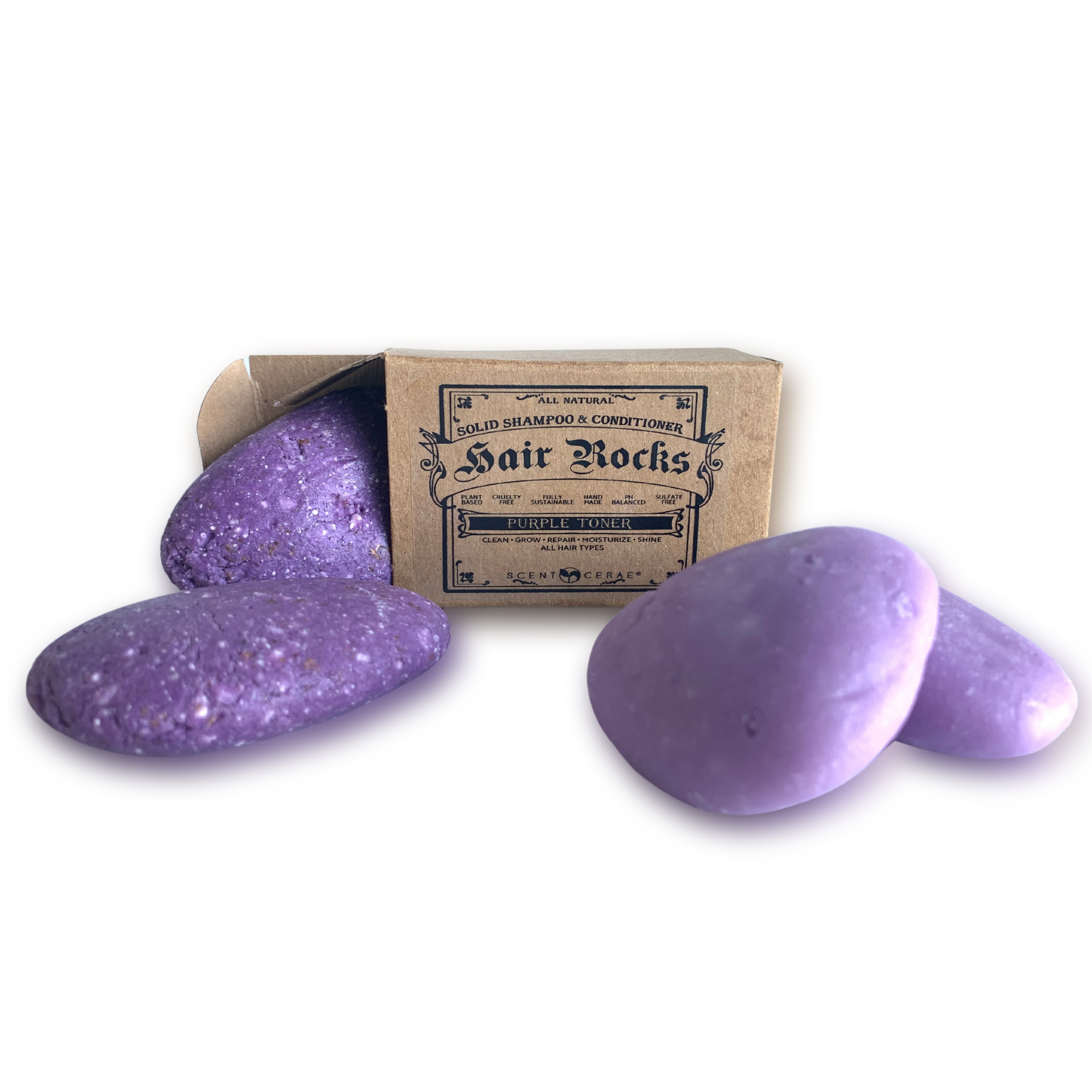 Hair Rocks Purple Toner Solid Conditioner Rock