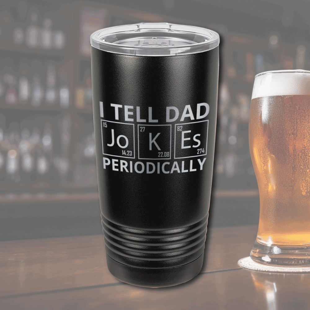 20oz Tumbler - Dad Jokes