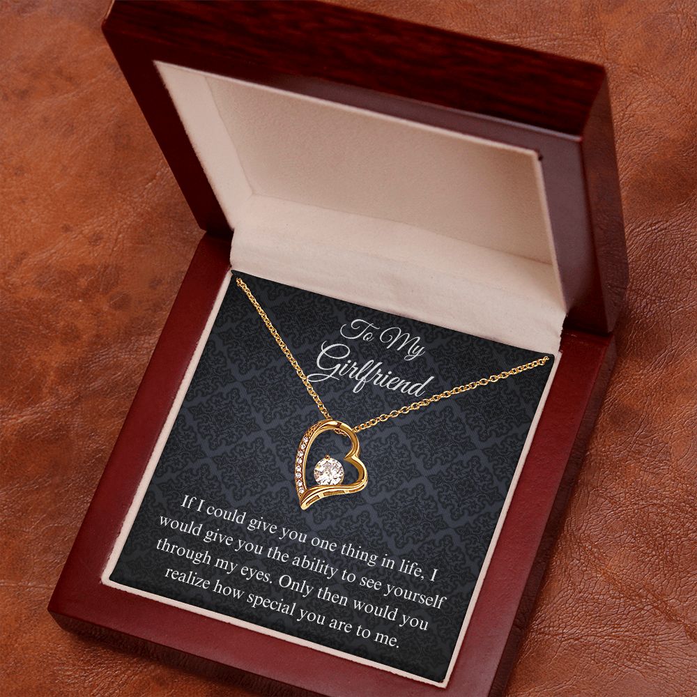 To My Girlfriend | Forever Love Necklace