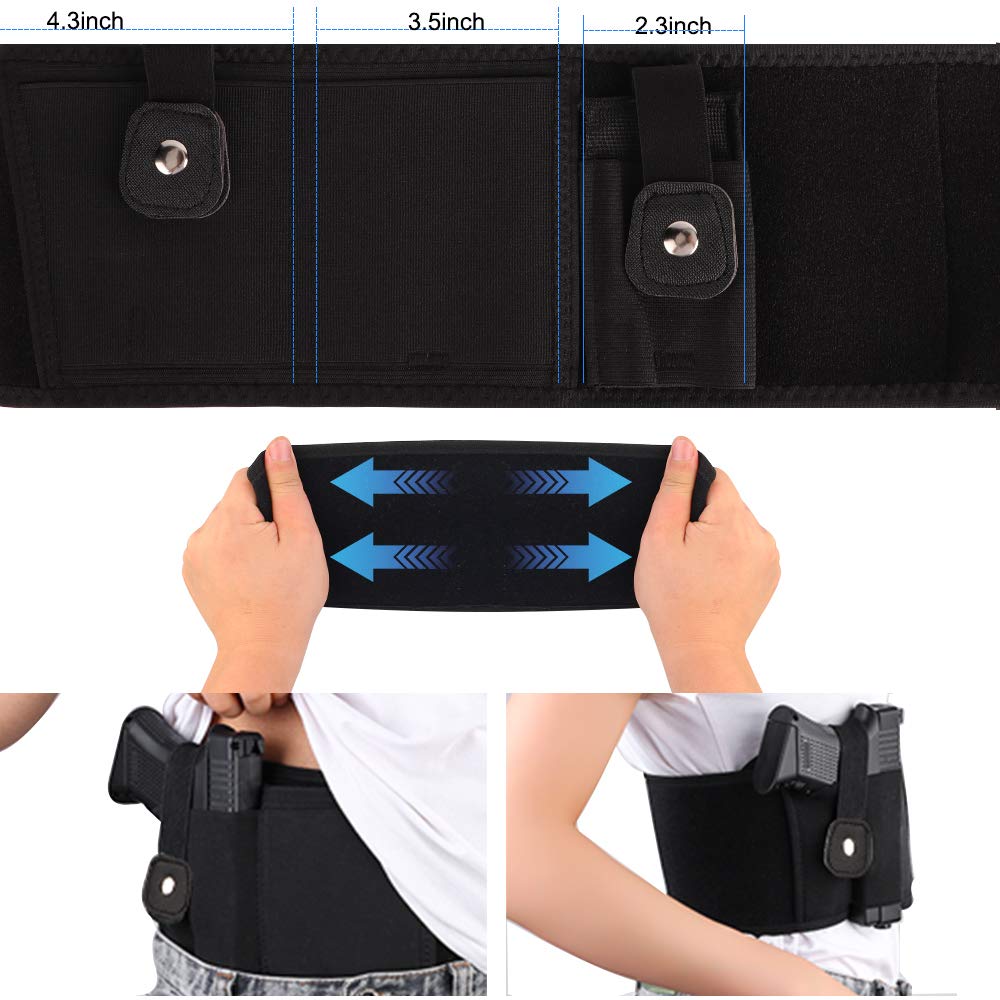 ThreePigeons™  Carry  Band Holster for Pistols