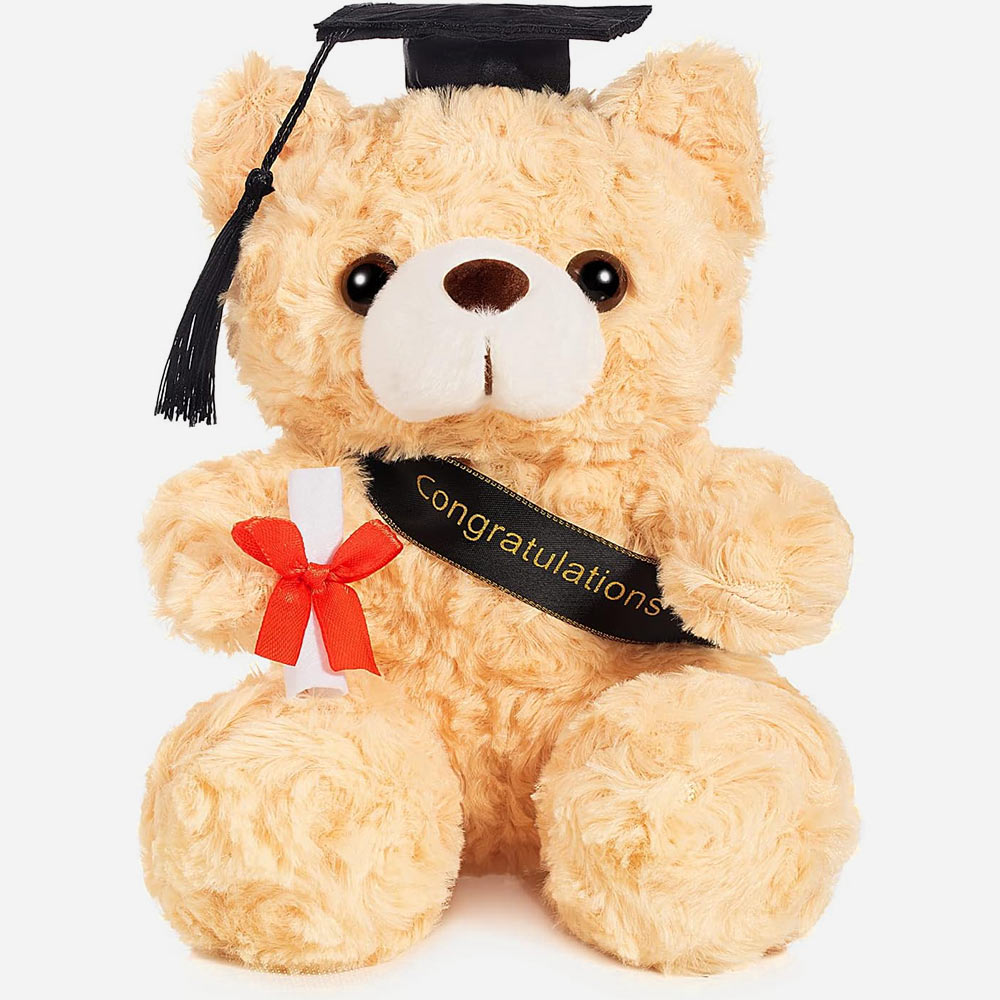 Graduation Bear Plush Toy