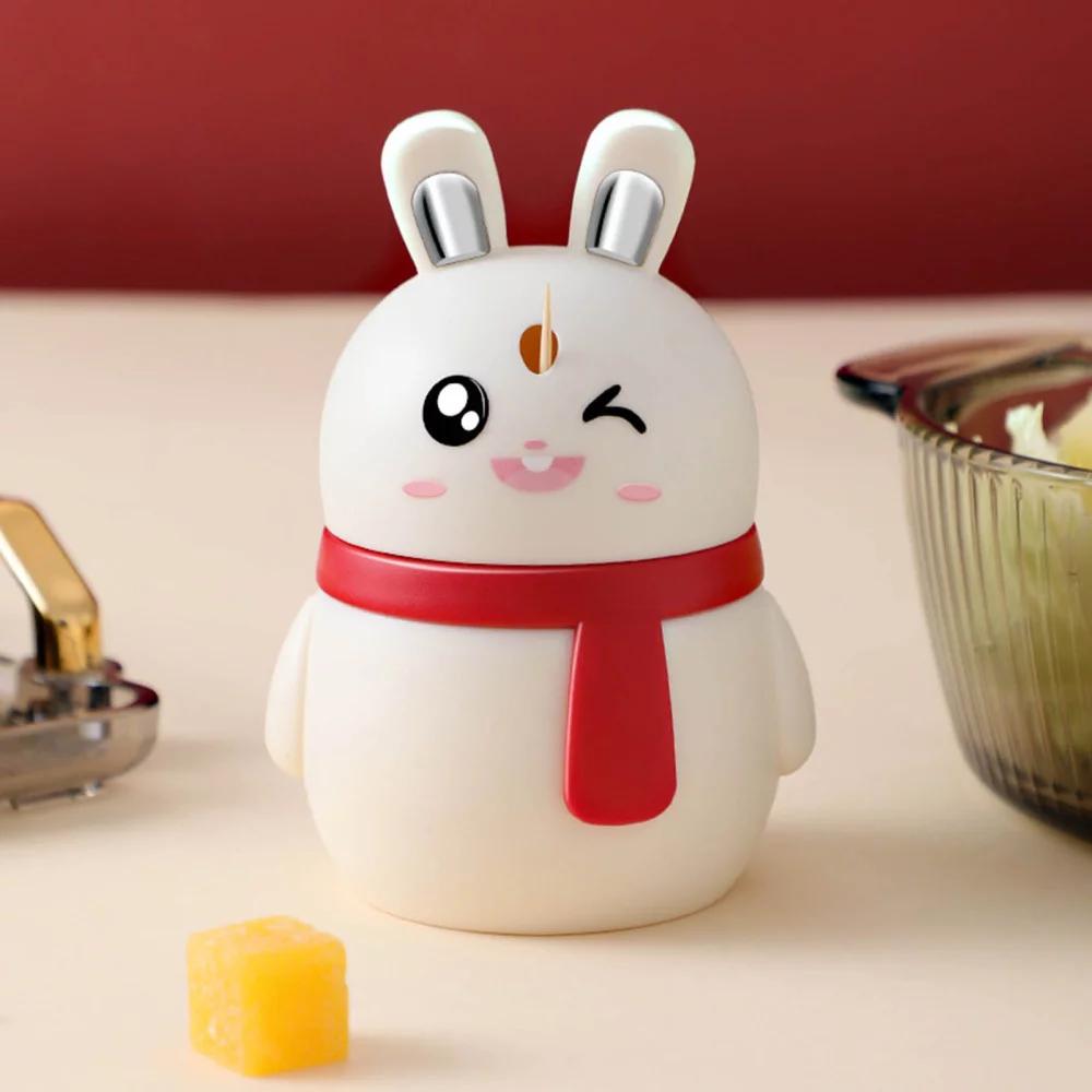 Cute Bunny Pop-Up Toothpick Dispenser