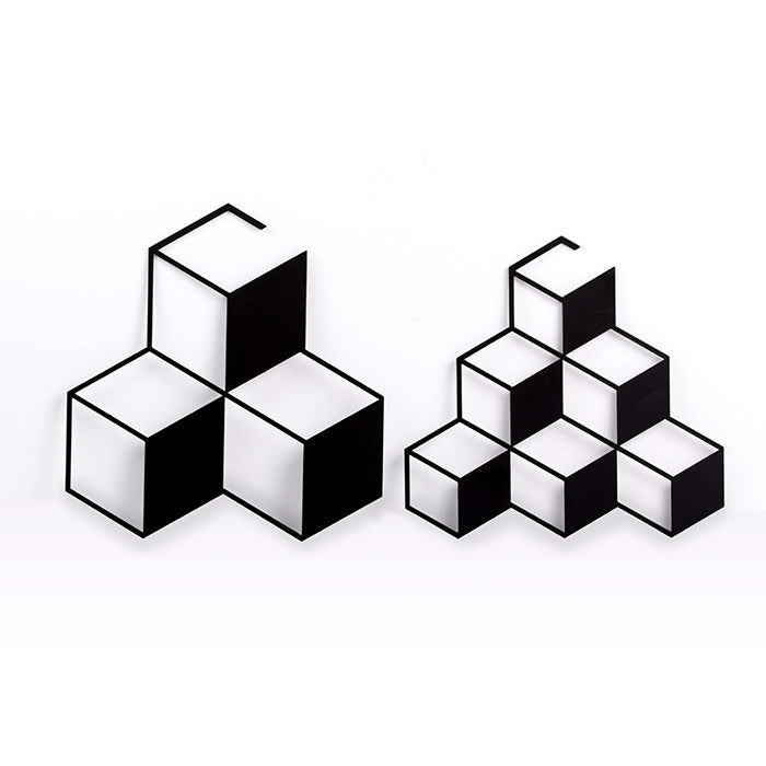 3D Closet Rack - 6 Cubes