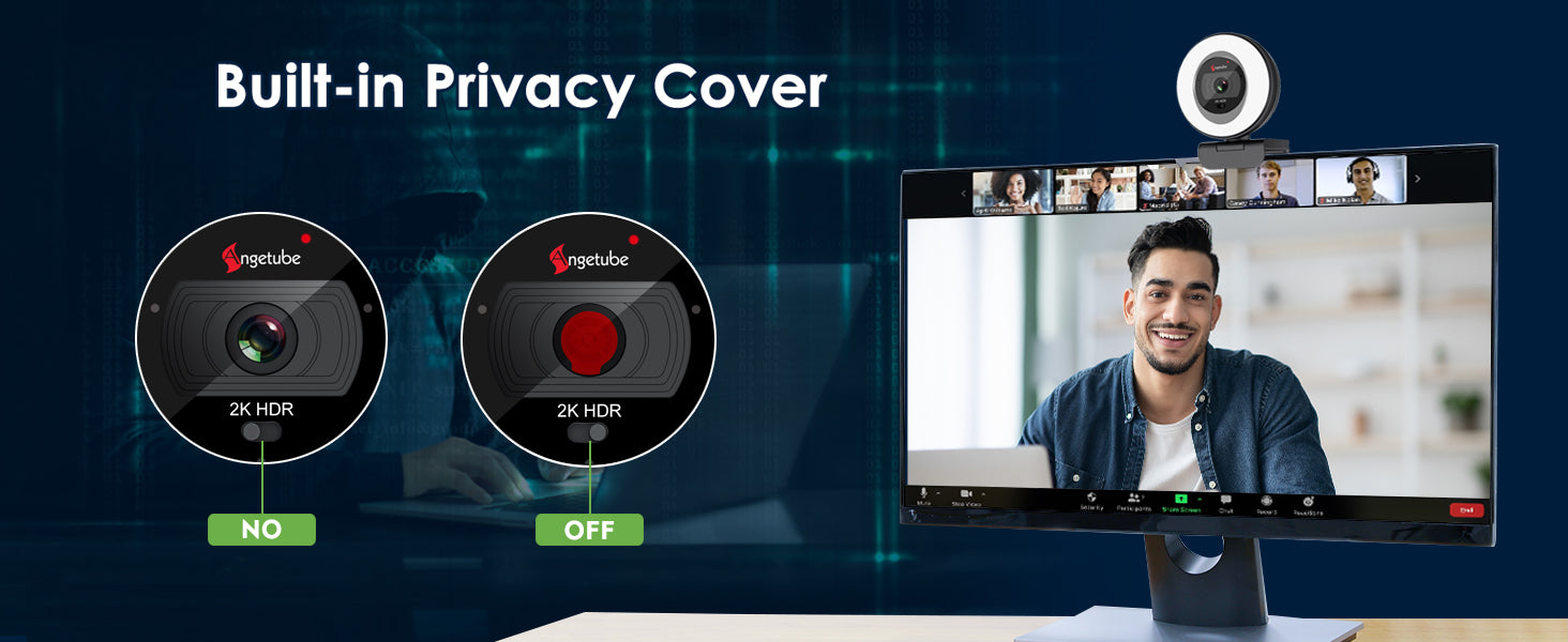 Built-in Privacy Cover