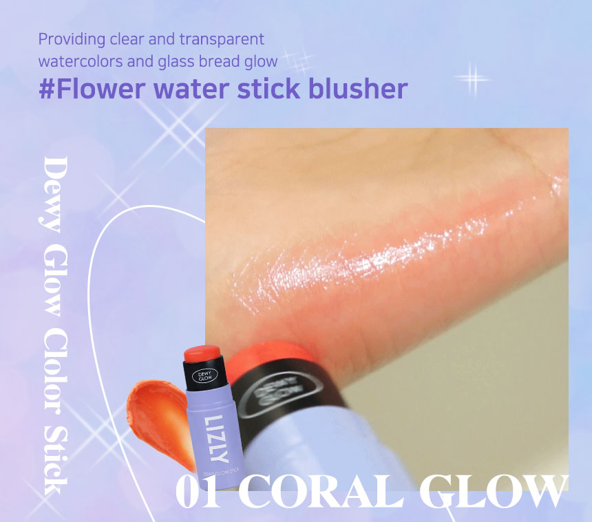 LIZLY Dewy Glow Cheek Hilighter Multi Balm Stick