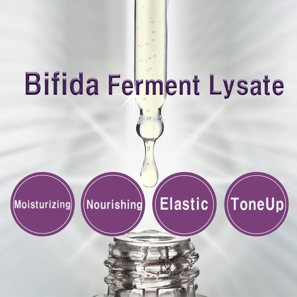 Yeonbisoo Bifida Ferment Lysate 82.67% Facial All in One Essence Toner Violet Bottle