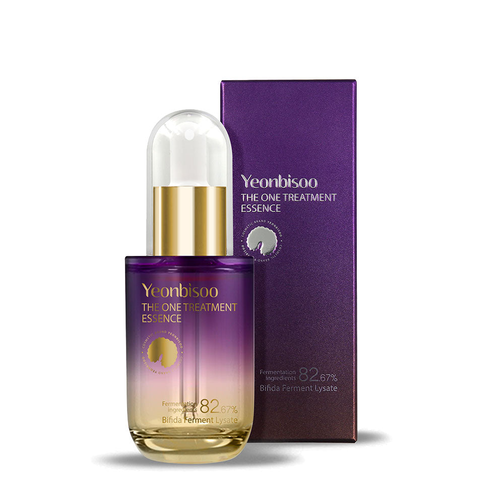 Yeonbisoo Bifida Ferment Lysate 82.67% Facial All in One Essence Toner Violet Bottle