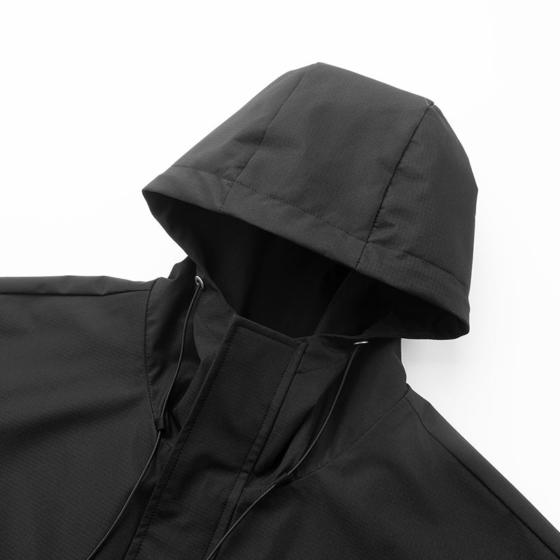 Minimalist Hooded Jacket