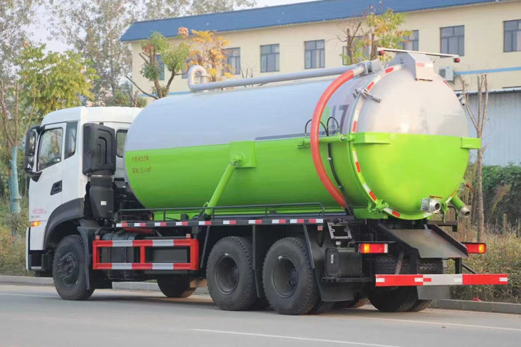 Dongfeng 18 куб.- 22 куб. 4x2 всасывающая машина для сточных вод вакуумная машина