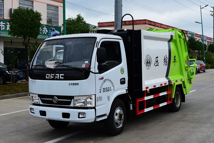 DONGFENG 5m³garbage compractor truck