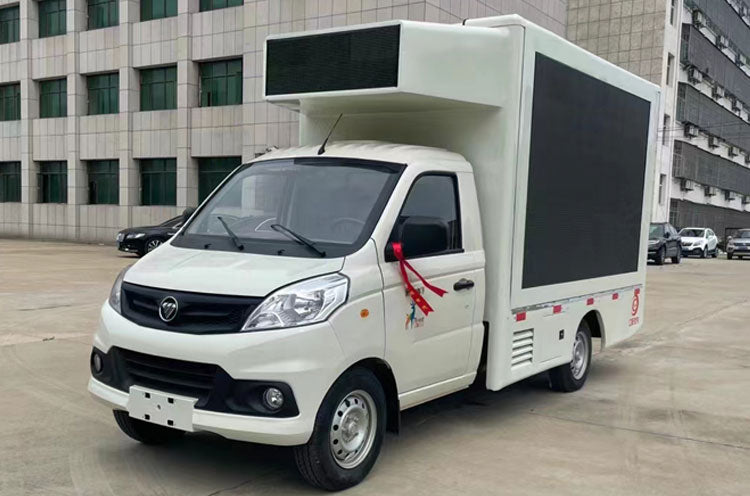 camion publicitaire foton led