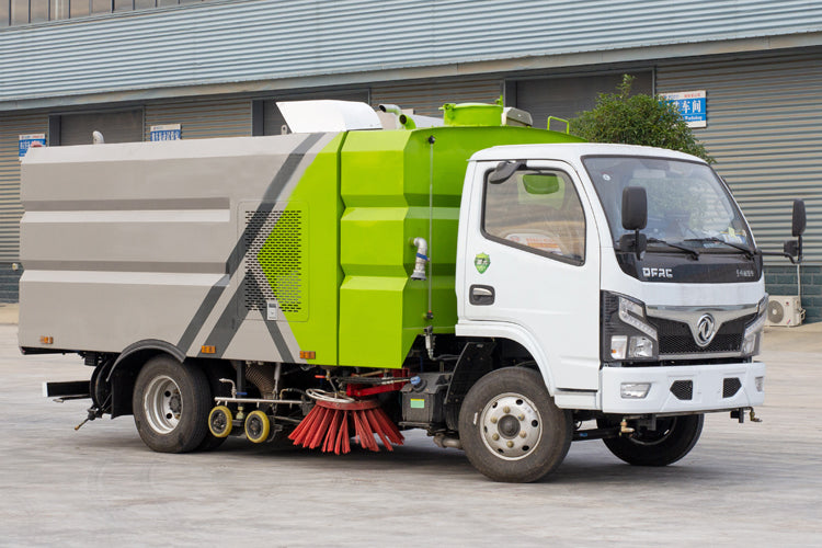 Dongfeng 4x2 Dust Cleaner Road Sweeper Sale Diesel Power Street Sweeper