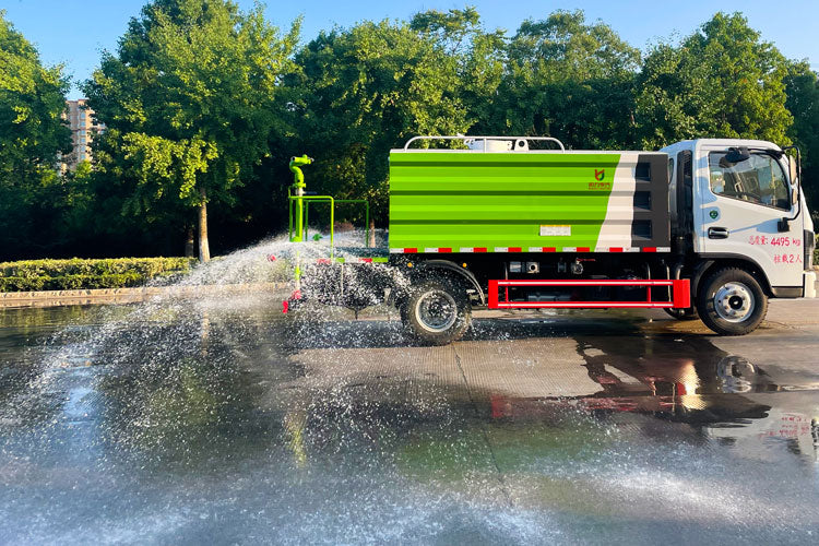 Sprinkler truck function display