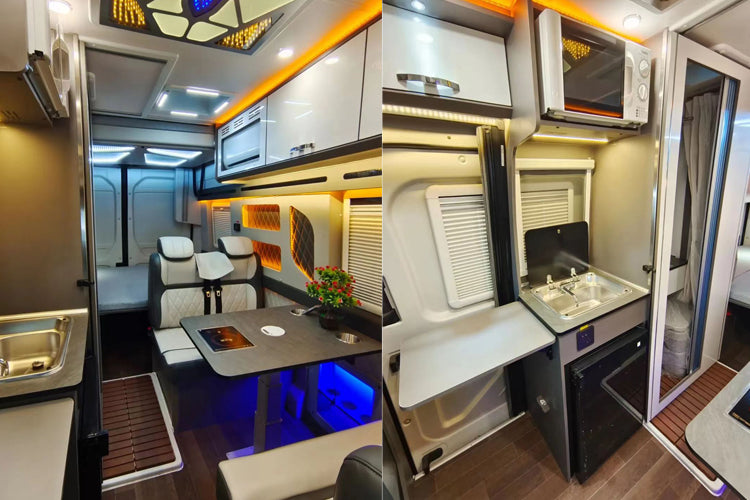 Saic Chase V90 4x2 extended shaft all-round version of the RV