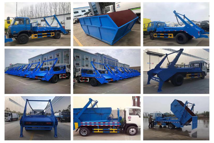 HOWO 6*4 Swing arm garbage truck