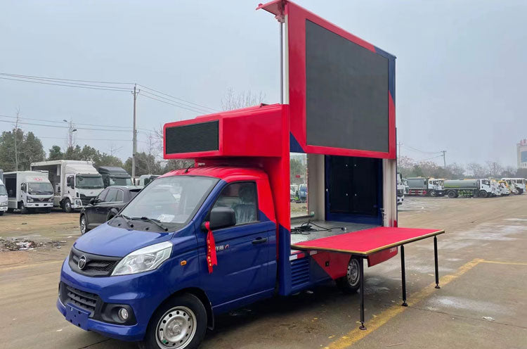 camion publicitaire foton led