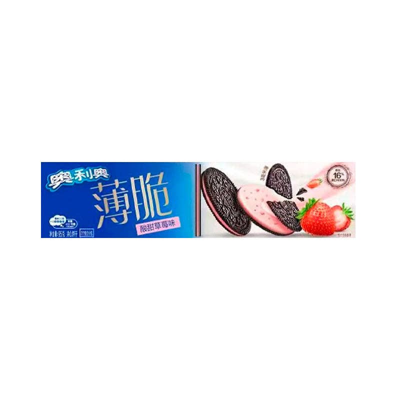 Oreo Ultra Thin Biscuit - Sour Strawberry