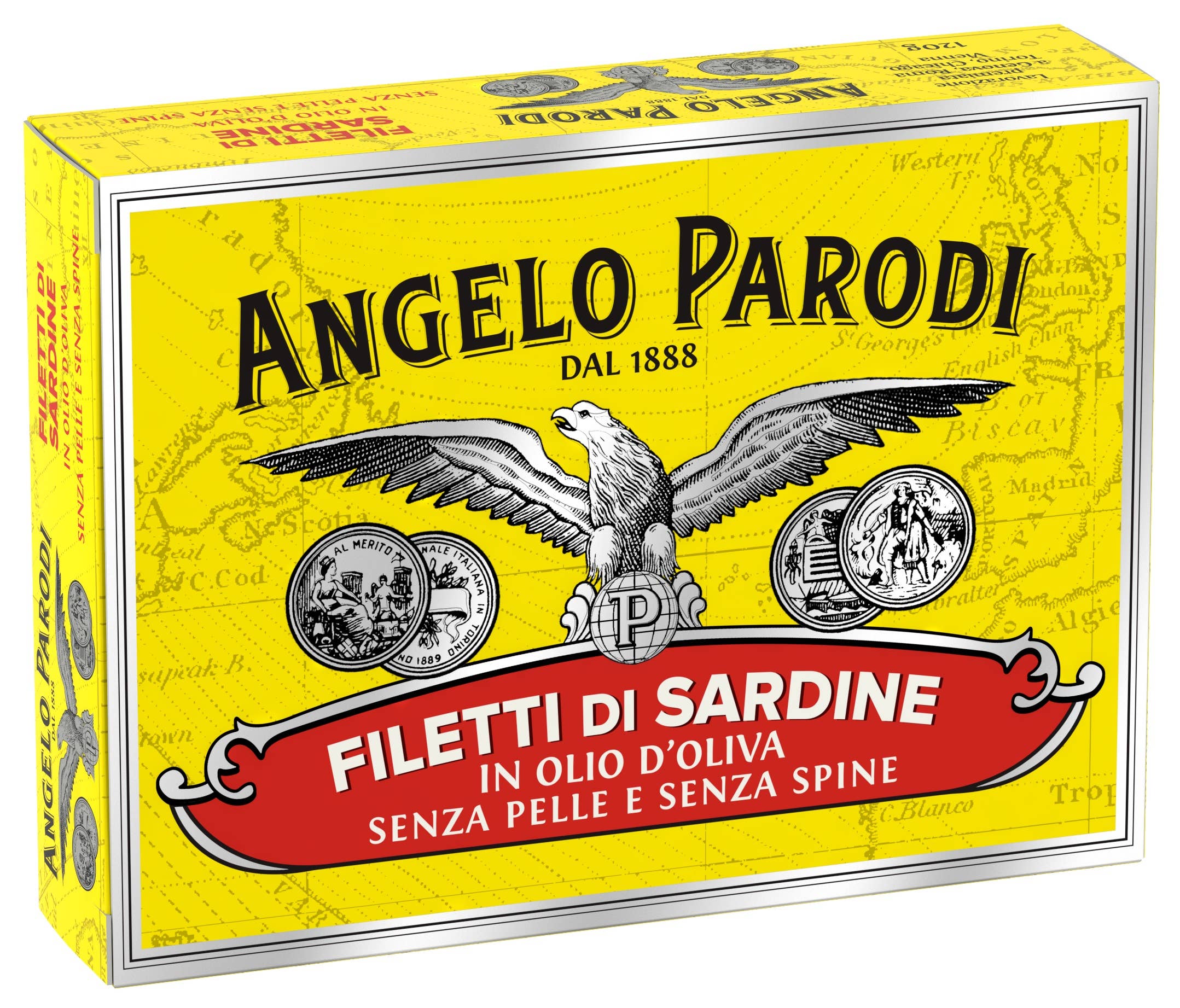 Angelo Parodi - Boneless and Skinless Sardines in Olive Oil
