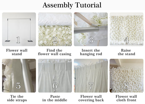 Flower Wall Assembly Tutorial
