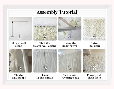 Flower Wall Assembly Tutorial