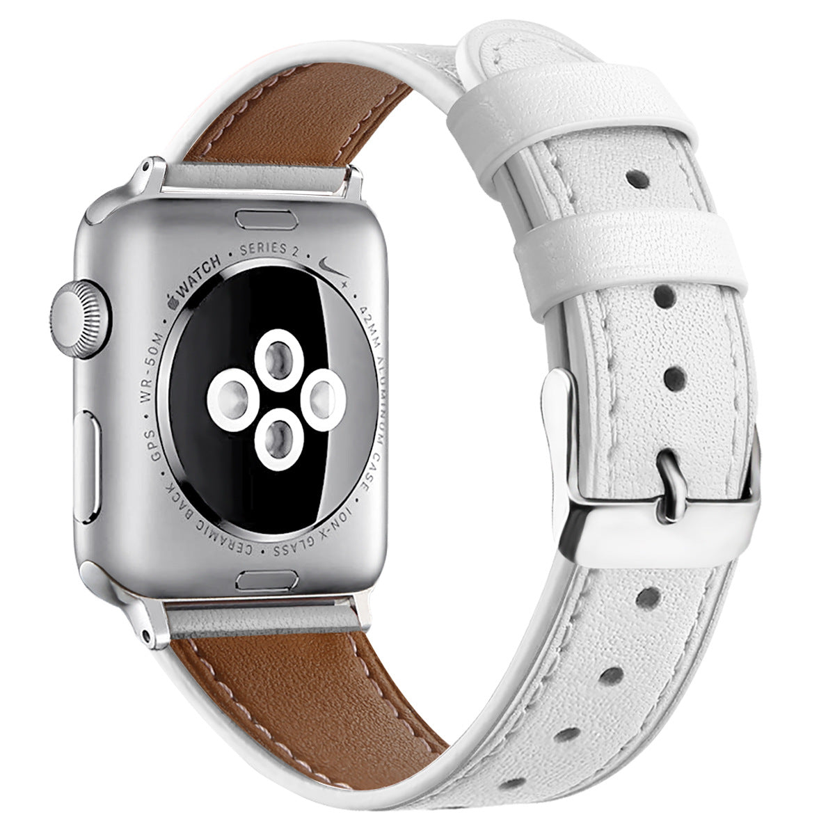 Leather buckle strap for applewatch W24BAW811