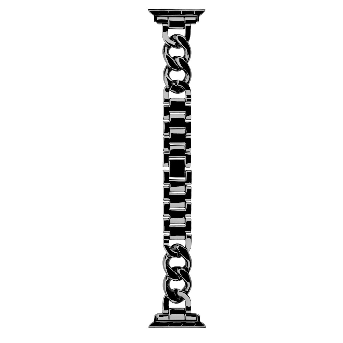Single row denim metal chain strap Iwatch W24XAW82205BK