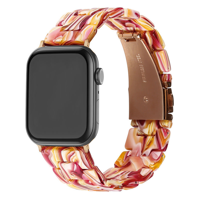 Ceramic Resin Color Permeable applewatch strap W28TCSZ802