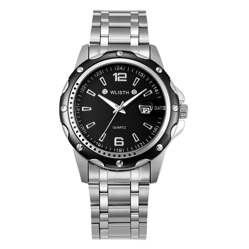 Business large dial quartz watch W11S8504
