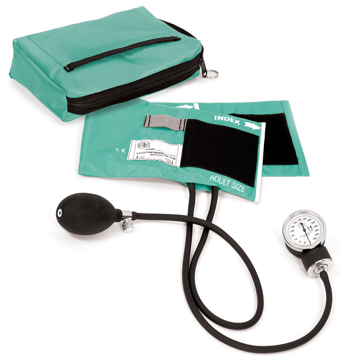 Premium Blood Pressure Aneroid Sphygmomanometer & Carrying Case