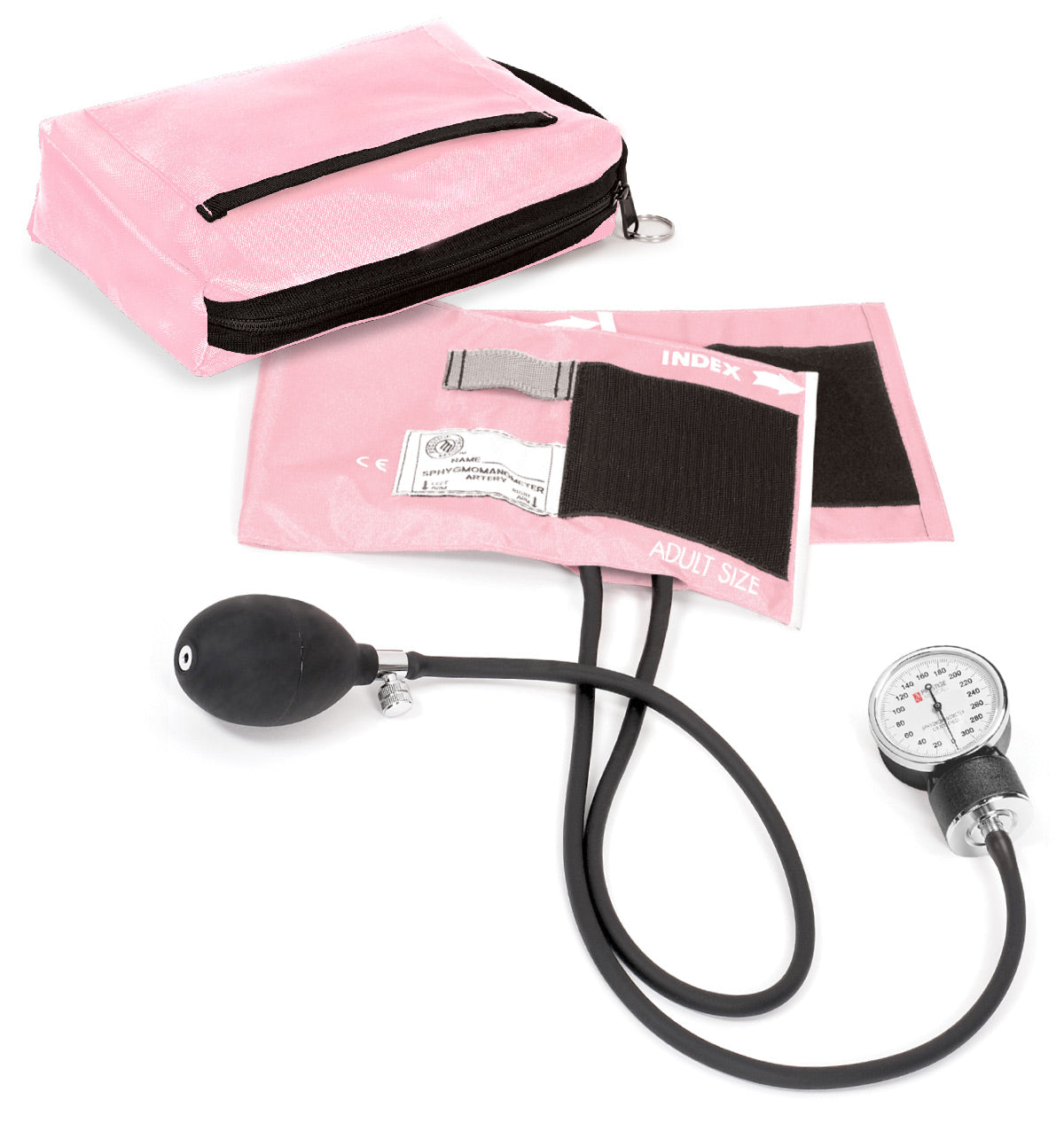 Premium Blood Pressure Aneroid Sphygmomanometer & Carrying Case