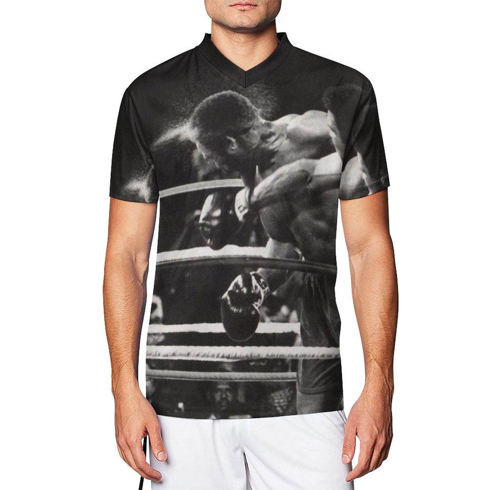 Camiseta de fútbol de boxeador de peso pesado Mohammed Ali personalizada 2024