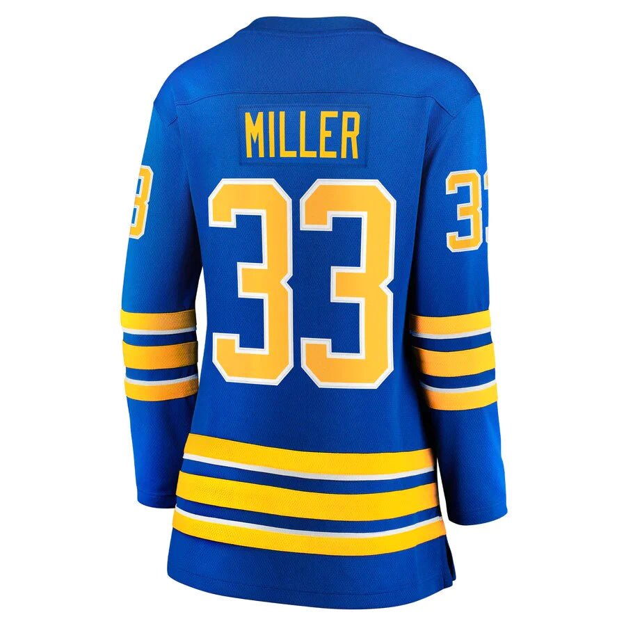 B.Sabres #33 Colin Miller Fanatics Branded Home Breakaway Player Jersey Royal Stitched American Hockey Jerseys 1275