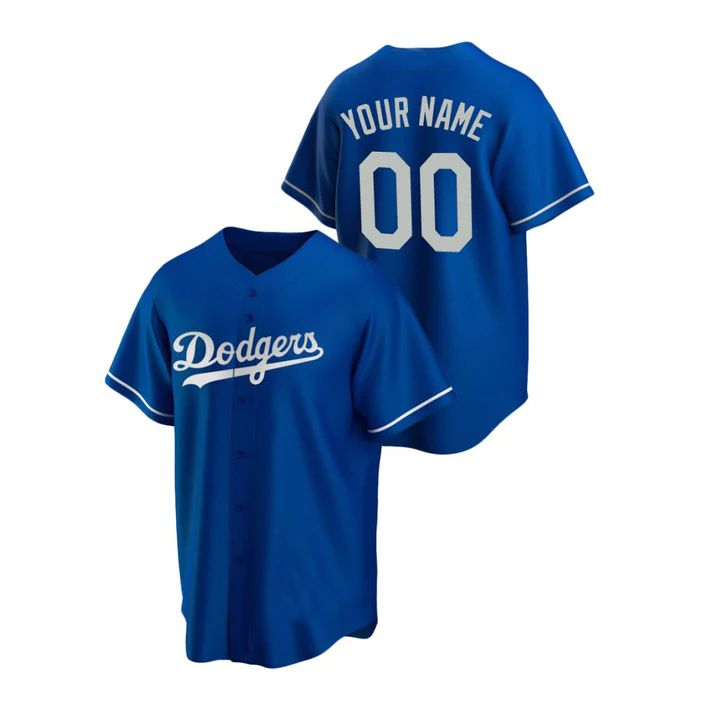 Baseball Jerseys Custom Los Angeles Dodgers Royal Jerseys Stitched Men Youth And Women For Birthday Gift 1437