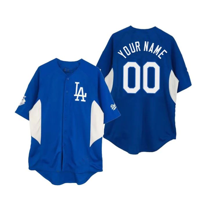 Baseball Jerseys Custom Los Angeles Dodgers jersey 2022 All Star Celebrity Softball Game White Green Split Baseball Anniversary Gift 1424