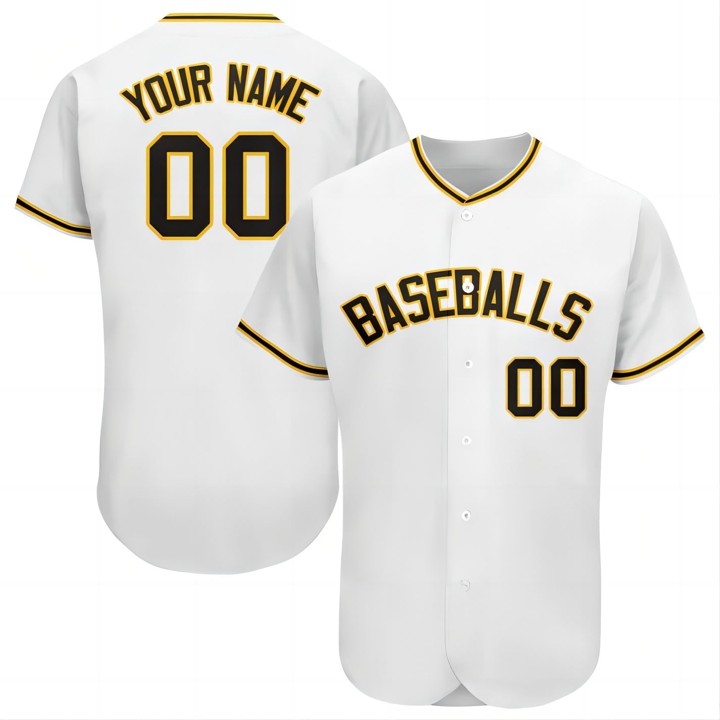 Baseball Jerseys Custom Pittsburgh Pirates Stitched Personalized Button Down Baseball T Shirt 1473